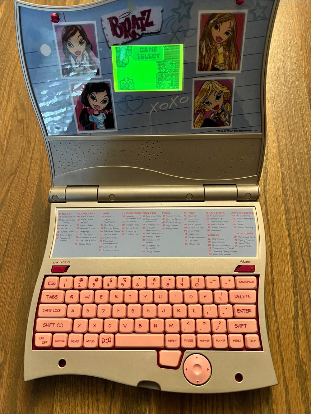 Vintage Bratz Cyber Style Electronic Learning Laptop